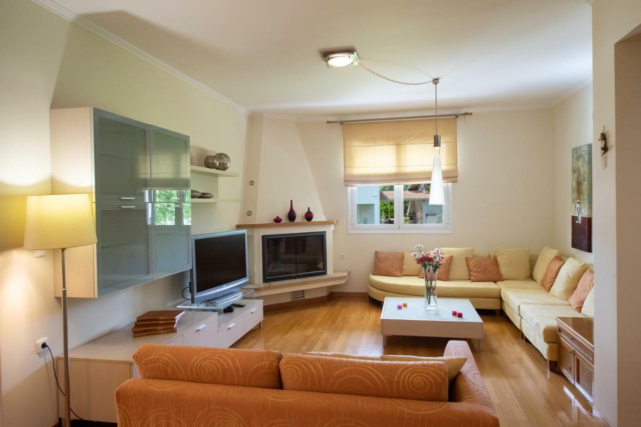 Violet Luxury Villa Kalligoni Extérieur photo