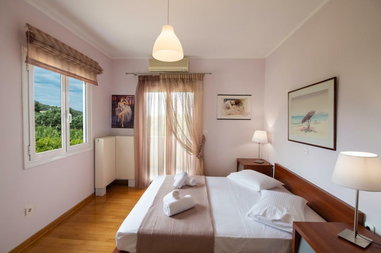 Violet Luxury Villa Kalligoni Extérieur photo