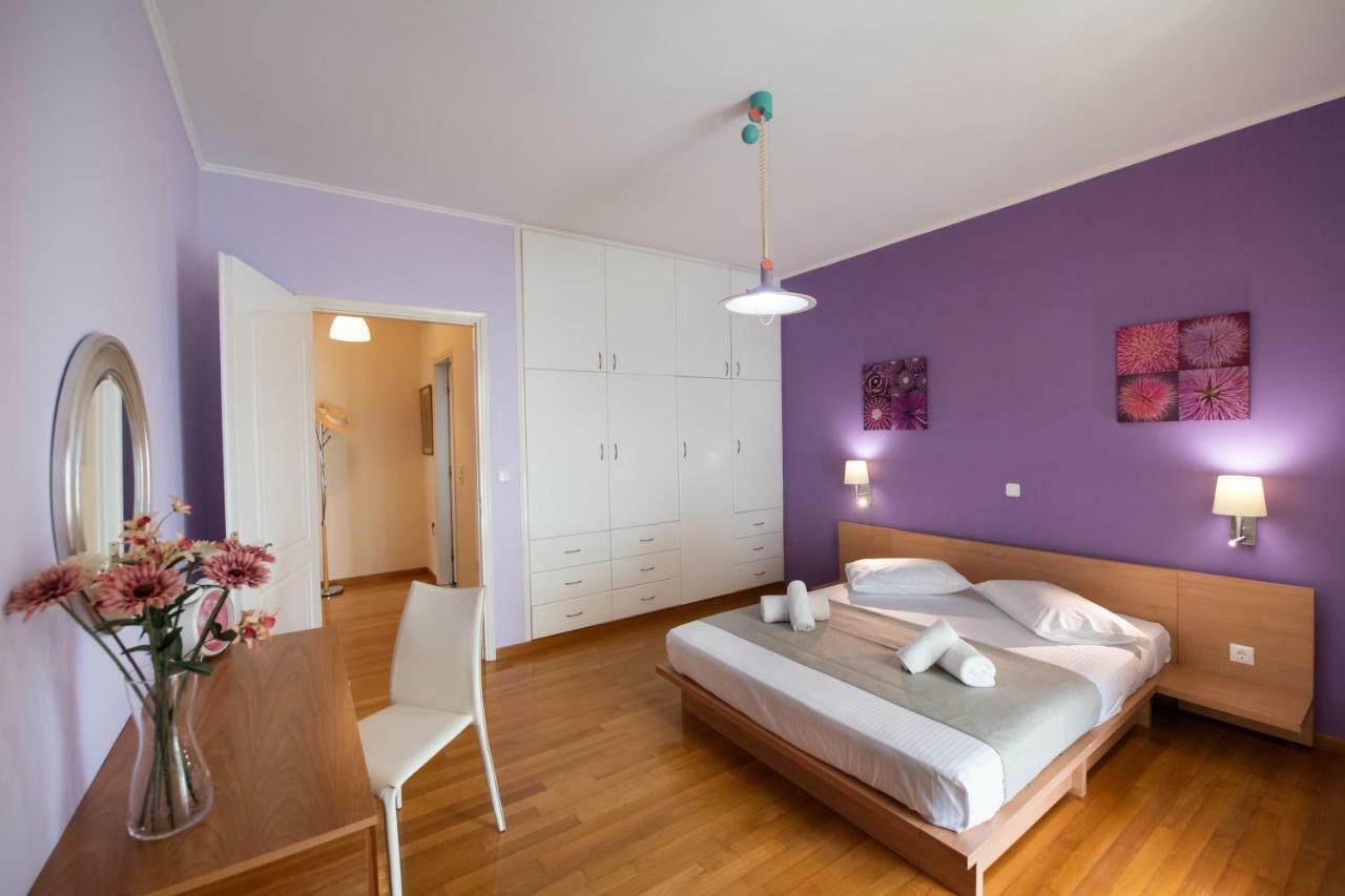 Violet Luxury Villa Kalligoni Extérieur photo